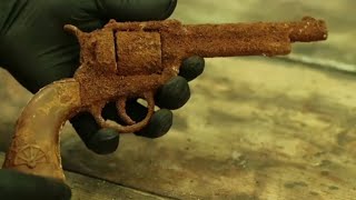 Restoring Firepower Rusty Revolver amp Exploding Pistol Makeover [upl. by Nazario930]