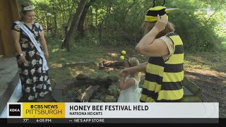 Honey bee festival takes place in Natrona Heights [upl. by Nilrev]