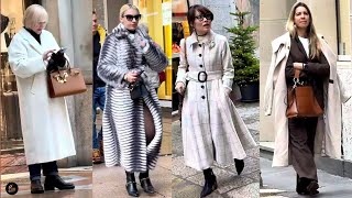 WINTER 2024s Most TIMELESS Fashion Trends  Discover Italian Elegance Street Style Fashion Trends [upl. by Shurwood]