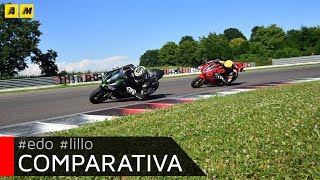 Honda CBR 1000RR SP vs Kawasaki ZX10R SE sospensioni semiattive a confronto ENGLISH SUB [upl. by Annalla]