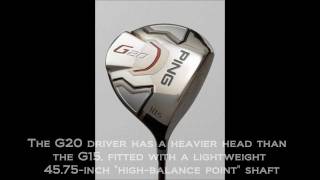 Ping G20 Driver Review [upl. by Cestar]