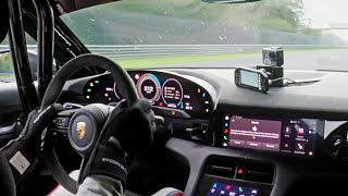 Porsche Taycan Turbo GT Nürburgring OnBoard RECORD Lap  Bye Bye Tesla Model S Plaid [upl. by Pedroza]