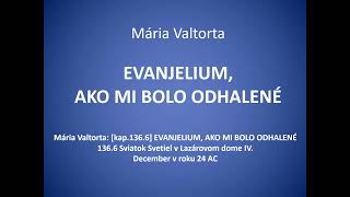 Mária Valtorta kap1366 EVANJELIUM AKO MI BOLO ODHALENÉ [upl. by Eelamme459]