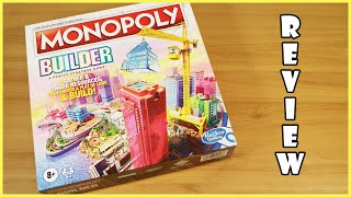 Monopoly Builder Board Game Review  Board Game Night [upl. by Percival]