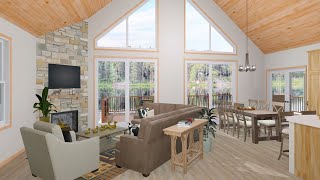 Custom Kickapoo – Wausau Homes Aitkin MN – Leupold Residence [upl. by Ailegra682]