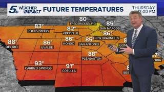 Summerlike temperatures return  KENS 5 Weather Impact Forecast [upl. by Gene824]