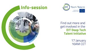 What is the EIT Deep Tech Talent Initiative and how to join [upl. by Thorin]