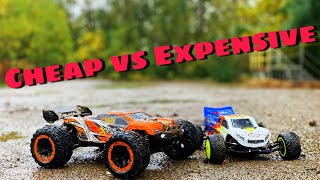 Cheap VS EXPENSIVE Small Scale Shootout SG 1602 VS Losi Mini T 20 [upl. by Lippold914]