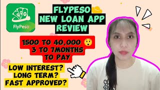 FLYPESO NEW LOAN APP REVIEW [upl. by Asirralc]