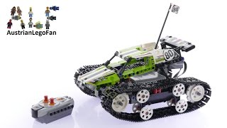 Lego Technic 42065 RC Tracked Racer  Lego Speed Build Review [upl. by Ornie]