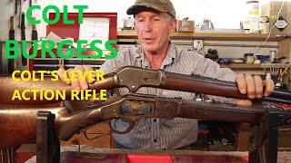 Colt Burgess  Colts Lever Action Rifle [upl. by Relyhs670]