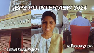 My IBPS PO Interview 2024 experience  24 February 📍United Tower Kolkata ibpspointerview [upl. by Wilone465]