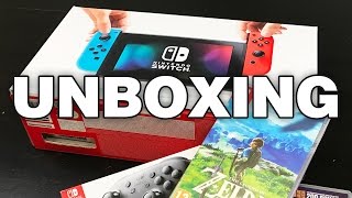 Unboxing Nintendo Switch  Pro Controller [upl. by Akener]