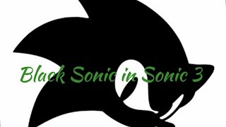 Hack 43 Black Sonic in Sonic 3 With Cheat codesAnd Debug Mode MDEMU [upl. by Duston]