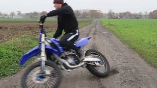 Yamaha YZ250F RAW FIRST RIDE [upl. by Ezara368]