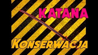 Katana  Konserwacja mieczy japońskich [upl. by Mather543]