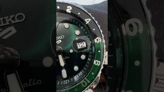 Seiko 5 Sports SSK035K1 SKX GMT Mens BiColour Bezel Green Dial Bracelet Watch seiko seiko5 [upl. by Anoj]