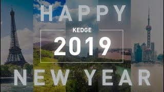 HAPPY NEW YEAR 2019  KEDGE BUSINESS SCHOOL [upl. by Bridget783]