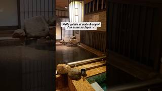 Visite guidée et mode d’emploi d’un onsen au Japon 🇯🇵 voyage japon onsen [upl. by Lyrpa]