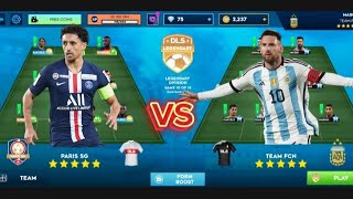 70 goals fcn vs psg DLS football game ⚽🔥dreamleguesoccer subscribe dreamfc footballgame [upl. by Mars]