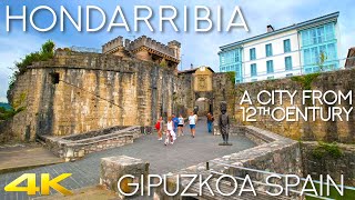 Tiny Tour  Hondarribia Spain  An incredibly beautiful ancient city from 12th century 2019 Autumn [upl. by Perce460]