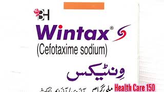 Wintax  Cefotaxime  Antibiotic Multipurpose InfectionsControl [upl. by Lathe6]