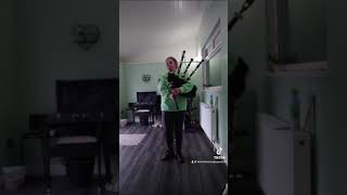 Playing my knew bagpipes today what pipes are they ￼ andrewbrianhighlandbagpip6102 [upl. by Krantz]