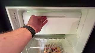 How to Remove Repair and Replace a Dometic RV Freezer Door and Save Money [upl. by Neron731]