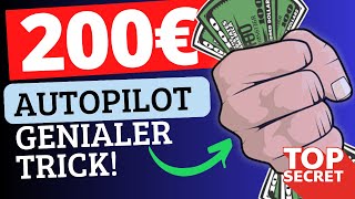 200€ TÄGLICH auf AUTOPILOT 💰 Geniale Methode Online Geld verdienen 2024 für Anfänger [upl. by Sgninnej315]