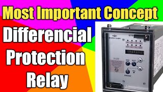 Differential Protection Relay What is Differential Protection  Hindi [upl. by Odrawde]