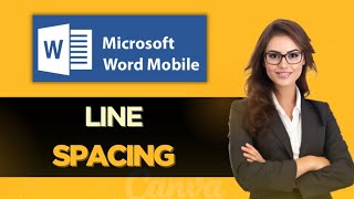 How To SIMPLY Change Line Spacing In MS Word On Mobile Phone  Full Guide [upl. by Dorman]