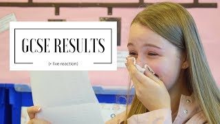 MY GCSE RESULTS  live reaction [upl. by Camus]