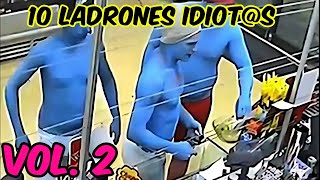 Ladrones Más Estupidos Atrapados En Cámara PART 2 [upl. by Neiluj]