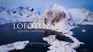 Lofoten Islands  Norway  a frozen landscape [upl. by Immij614]