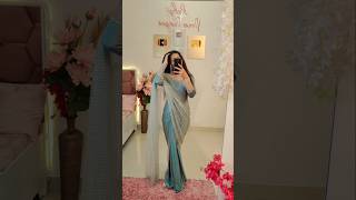 My new ready to wear saree cutting amp stitchinghand embroideryViral dress viralvideo trending [upl. by Mallina]