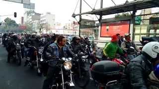 Peregrinación de motociclistas a la basilica de guadalupe [upl. by Asiluj164]