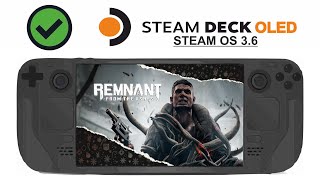 Remnant From the Ashes on Steam Deck OLED with Steam OS 36 [upl. by Uahc]