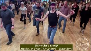 Bartender’s Stomp  Line Dance DEMO [upl. by Bathilda]