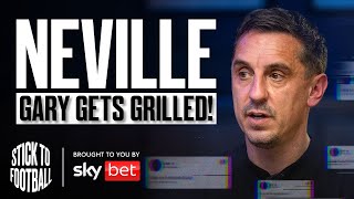 Gary Neville Secret Management Offers amp United Career  Stick to Football EP 28 [upl. by Kucik590]