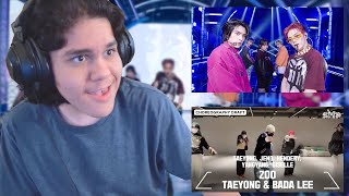 TAEYONG JENO HENDERY YANGYANG GISELLE ZOO  Choreography Draft  REACTION [upl. by Eilac]