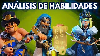 ANÁLISIS de cada HABILIDAD de los HÉROES  MEJORES COMBINACIONES de HABILIDADES en CLASH OF CLANS [upl. by Matejka]