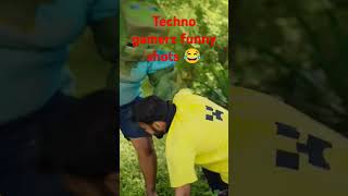 Techno gamer funny 😂 video shorts shortvideo trending trendingshorts [upl. by Leizar133]