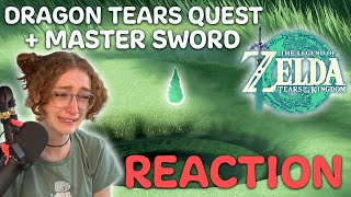 TOTK FINAL Dragon Tear  Master Sword REACTION SPOILERS [upl. by Haiel]