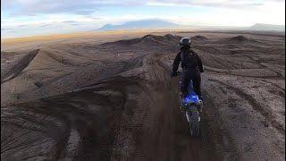 Learning to Ride Off Road Trying out a Dirt Bike Swing Arm City Utah [upl. by Aiciram]