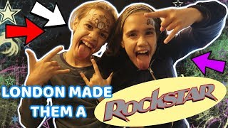 LONDON TURNED THE KIDS INTO ROCKSTARS🎸 107 VLOG [upl. by Markiv400]