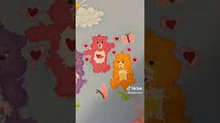 Care bears painting in tiktok carebears painting paintingvideo tiktok [upl. by Ettereve]