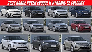 2023 Range Rover Evoque RDynamic SE  All Color Options  Images  AUTOBICS [upl. by Leen]