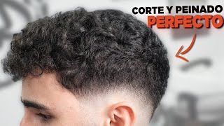 MEJOR CORTE y PEINADO para PELO RIZADO u ONDULADO [upl. by Adai]