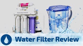 Best Home Water Filter Review We look at 5 different water filter Systems for your Home [upl. by Peih]