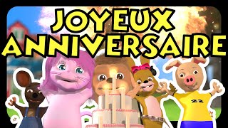 La chanson Joyeux Anniversaire Enfant  Chanson Anniversaire avec paroles pour enfants [upl. by Mathre879]